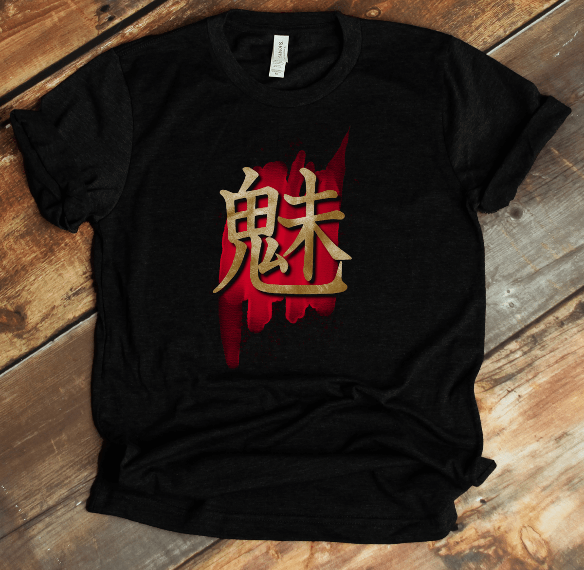 XS Charm Kanji Japanese Premium Unisex T-Shirt - Kanji Soul
