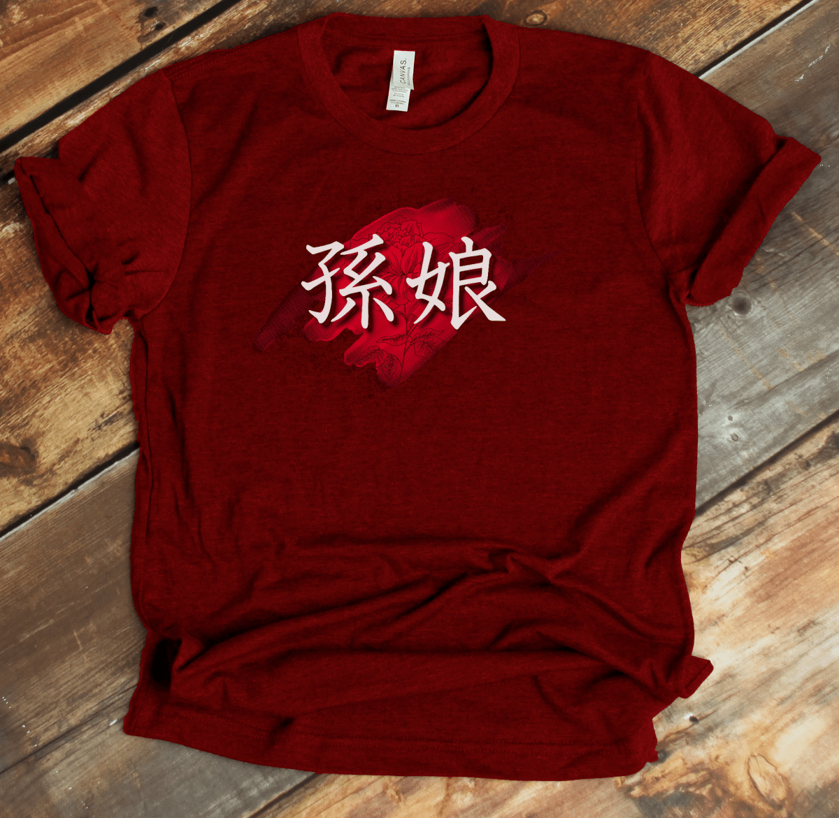 XS Japanese Granddaughter Kanji Premium Unisex T-Shirt - Kanji Soul