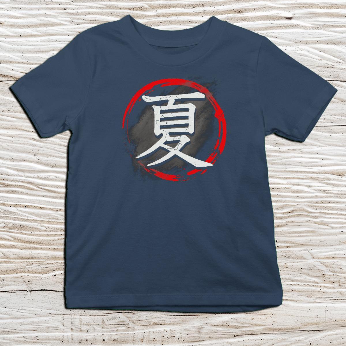 XS Japanese Summer Kanji Premium Kids T-Shirt - Kanji Soul
