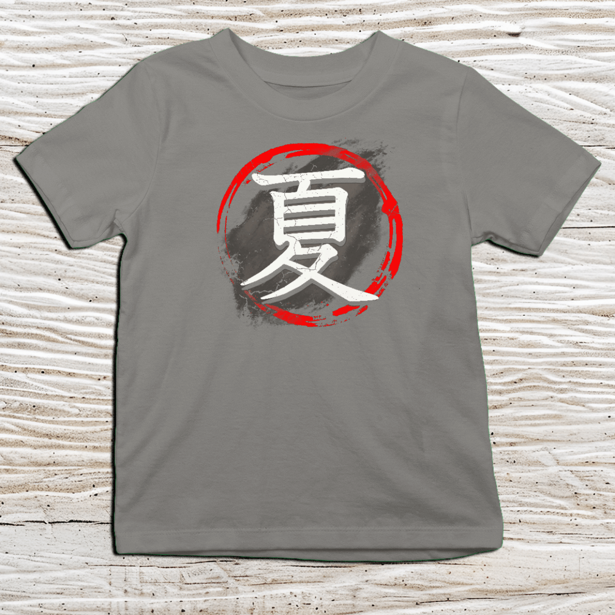 XS Japanese Summer Kanji Premium Kids T-Shirt - Kanji Soul